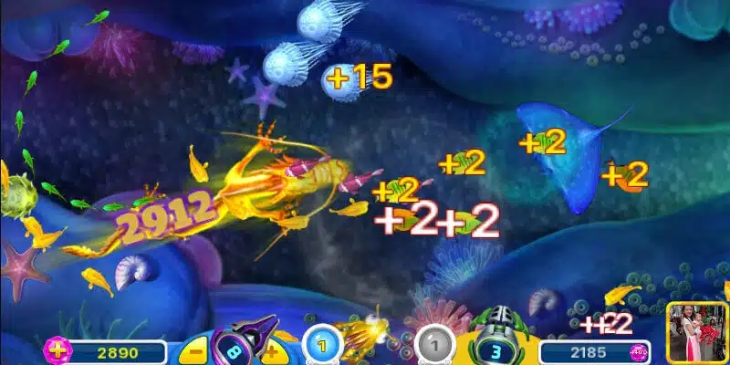 Bắn cá BL555 2 Kiếm giải thưởng khủng cùng bắn cá Jackpot